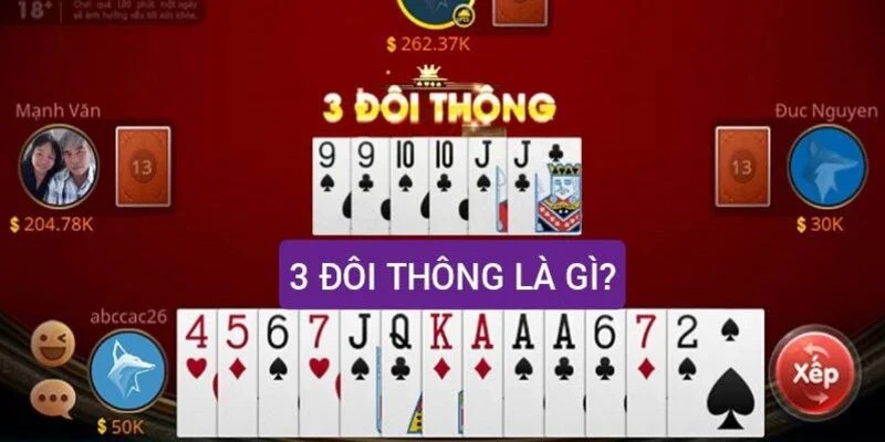 3 đôi thông chặt 2